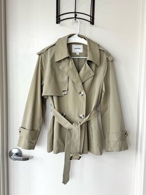 TOPSHOP short trench coat